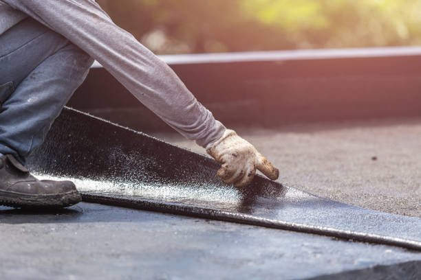 Professional Basement Waterproofing technician working in Osceola, IN